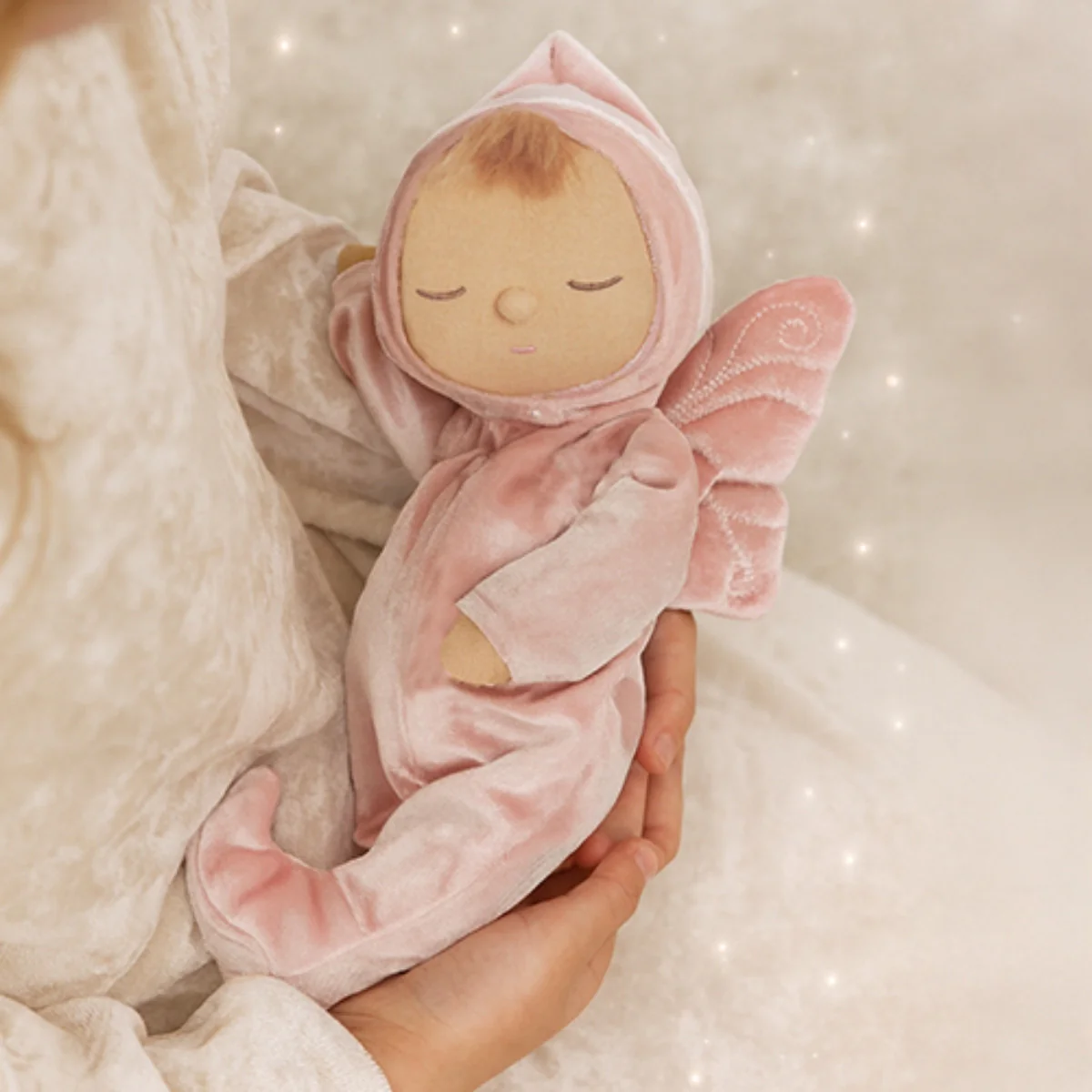 Olli Ella Dozy Dinkum Doll Fairy Aurora - Pink - Image 2