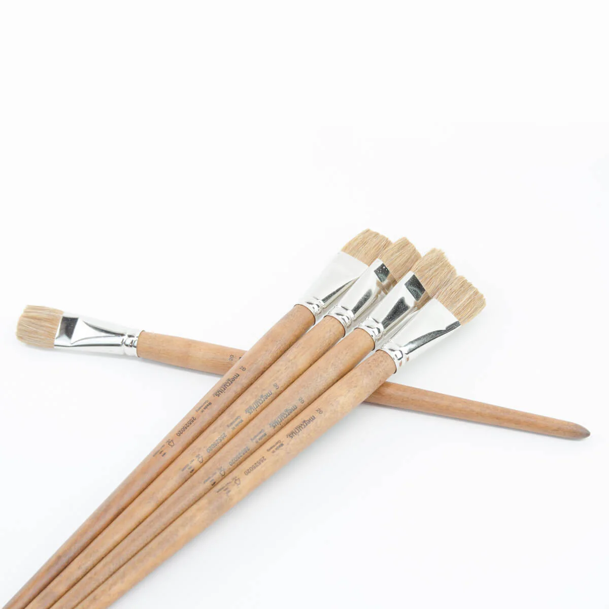 Paint Brush Flat Cow's Hair - Single Brush