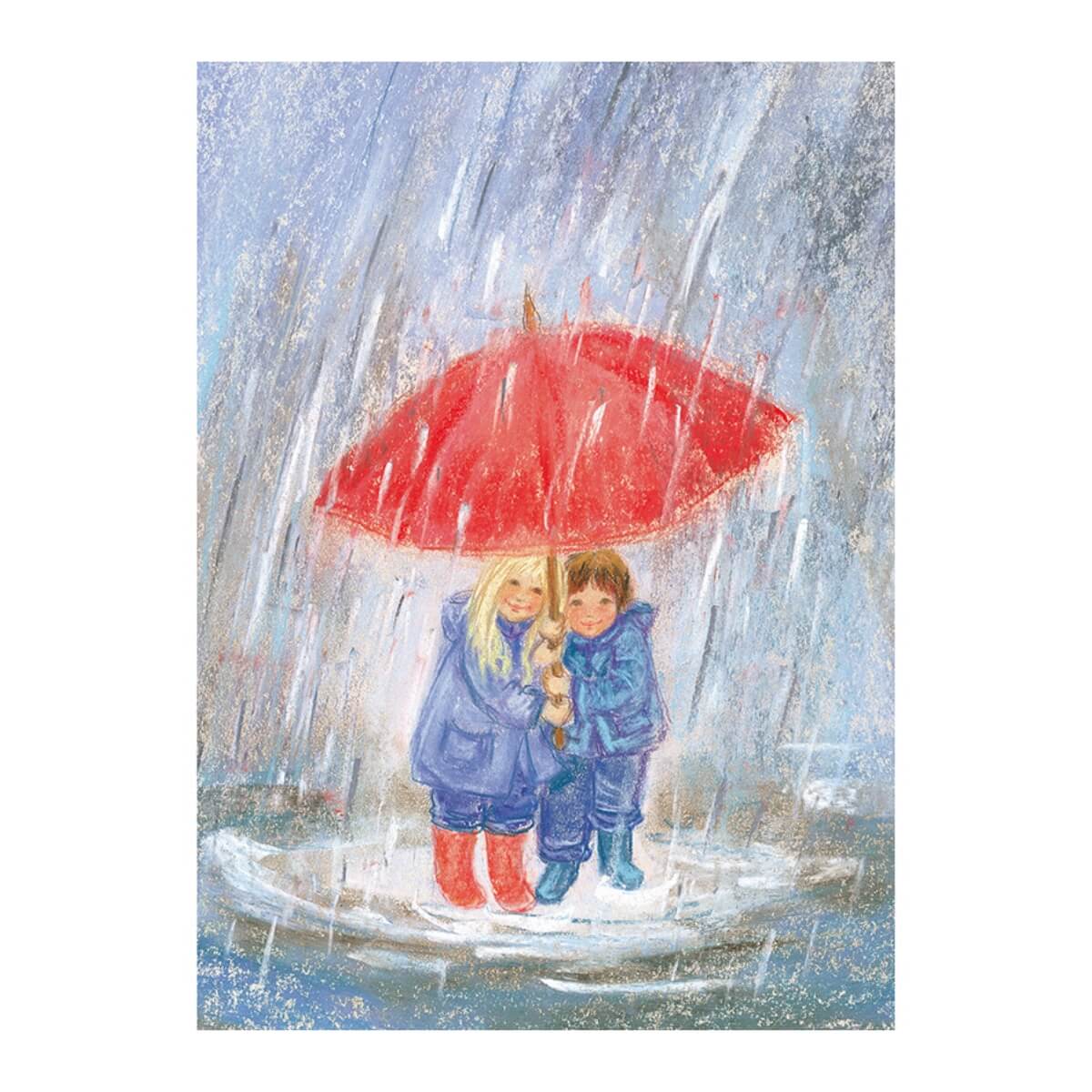 Postcards - Below Mother's Umbrella, pack of 5 cards