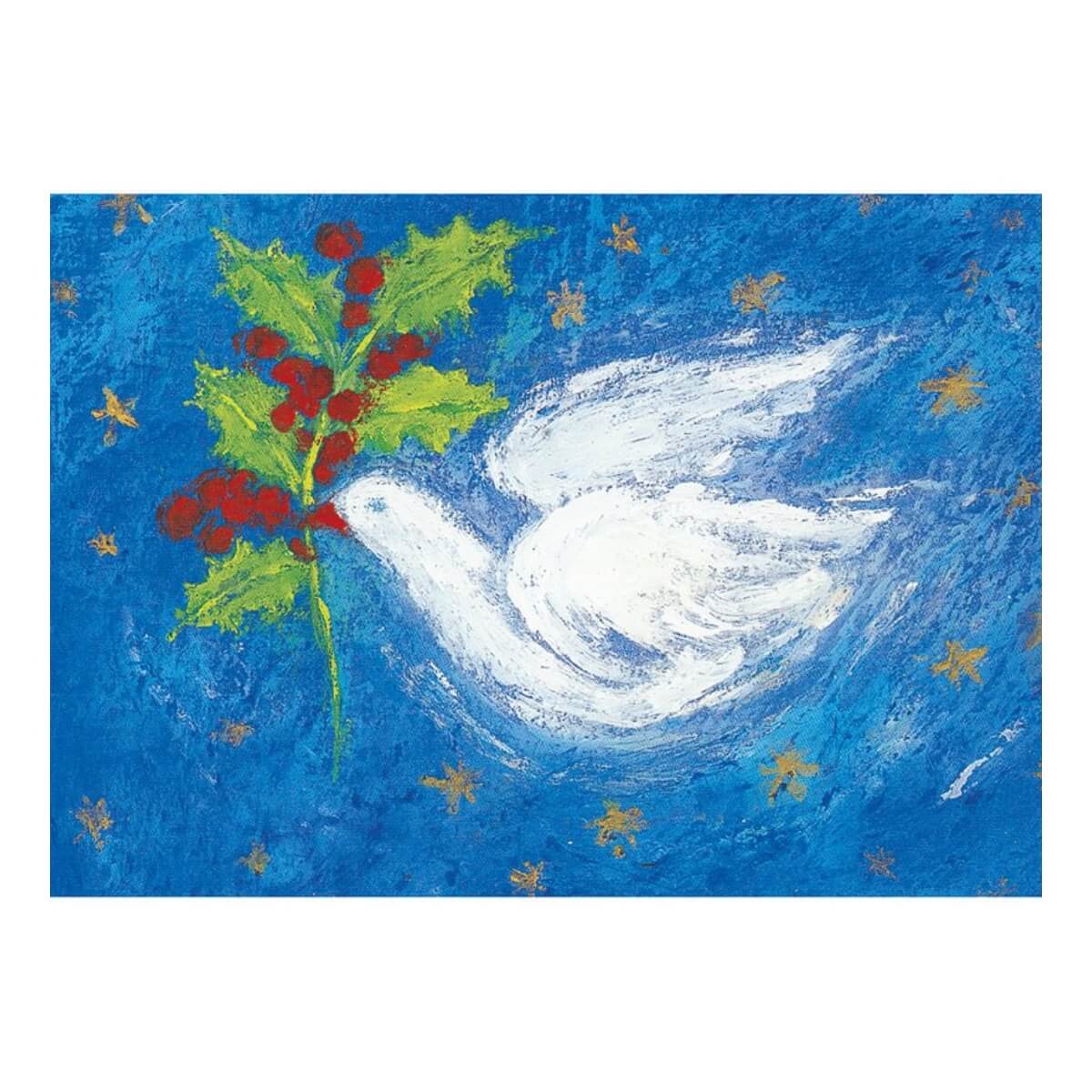 Postcards - Doves of Peace, pack of 5 cards