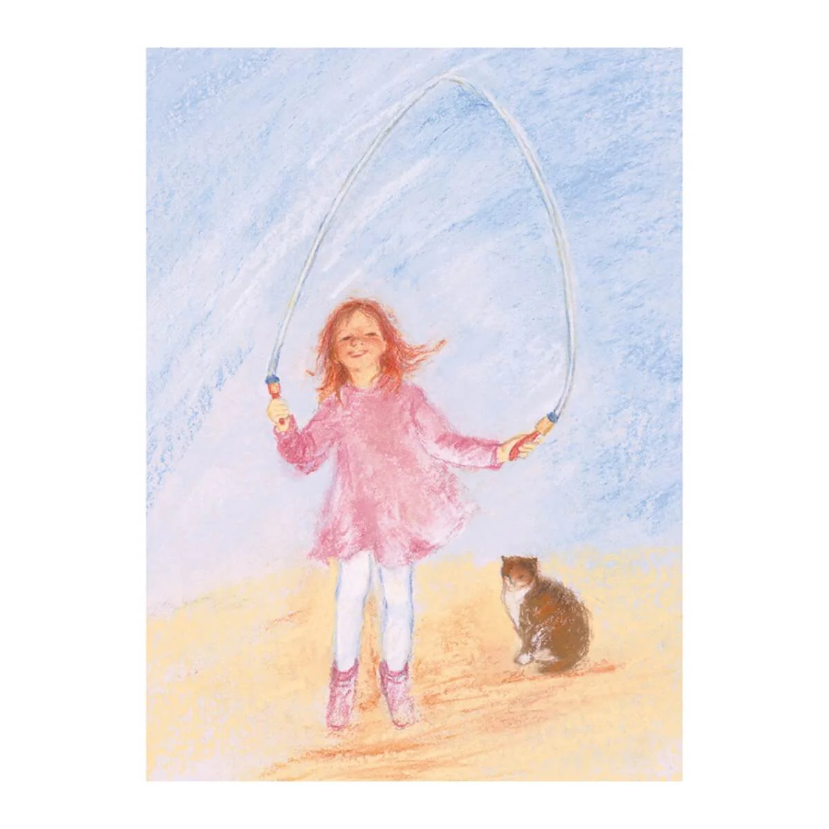 Postcards - Skipping Rope, pack of 5 cards