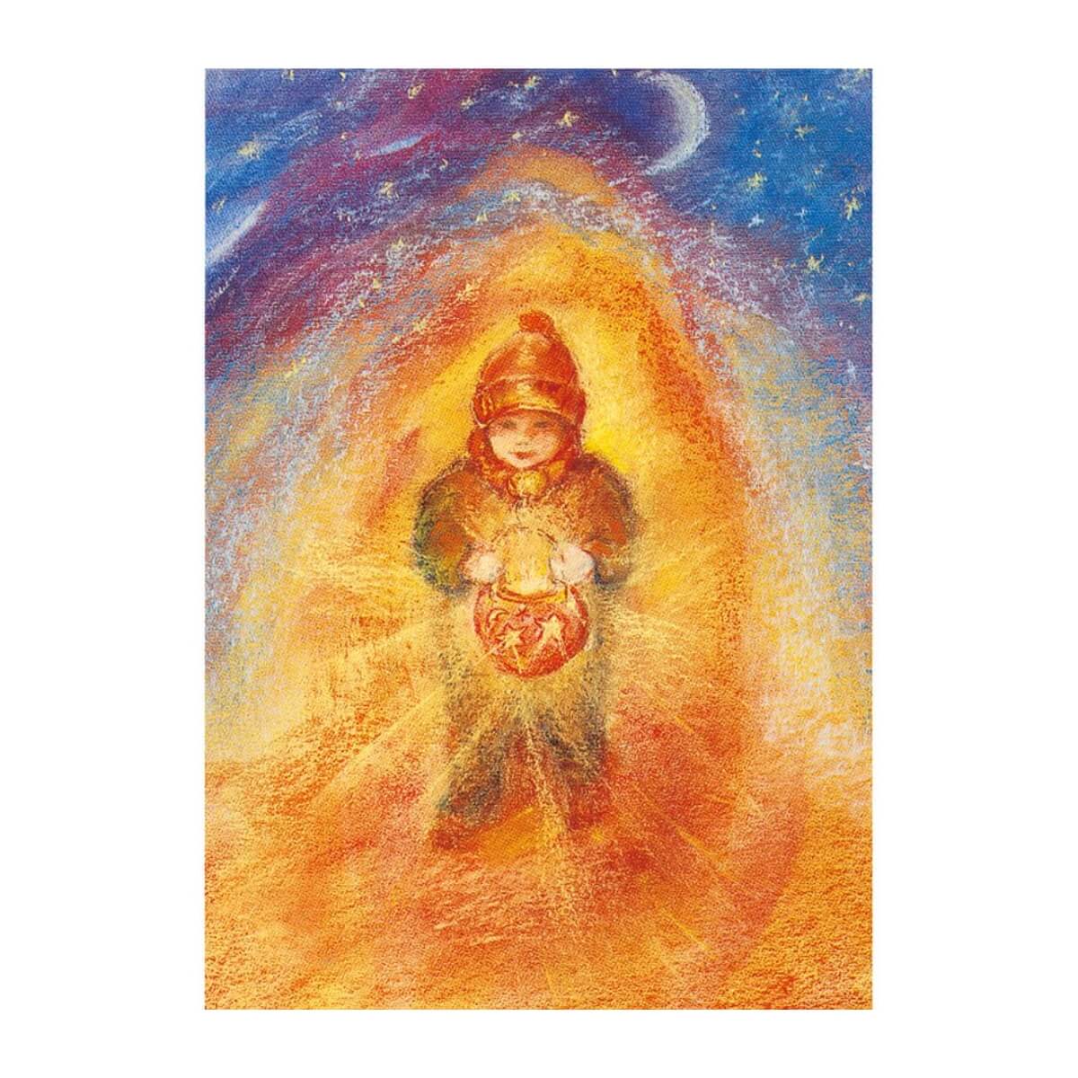 Postcards - Winter Lantern, pack of 5 cards