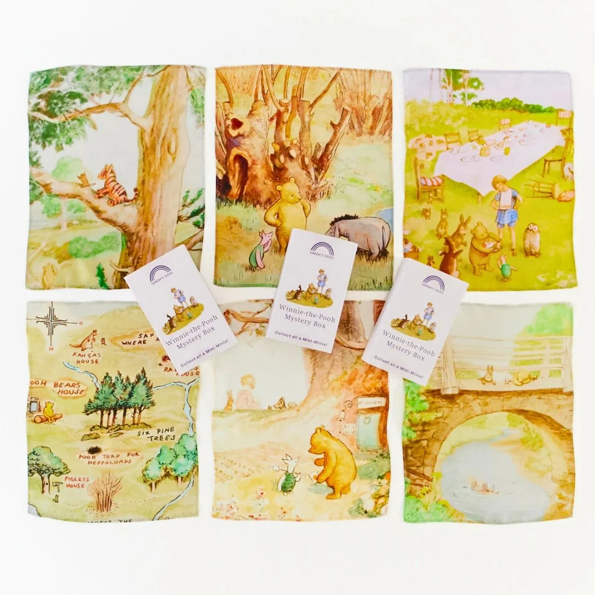 Sarah's Silks Winnie-the-Pooh Mini Mini Playsilk Mystery Box