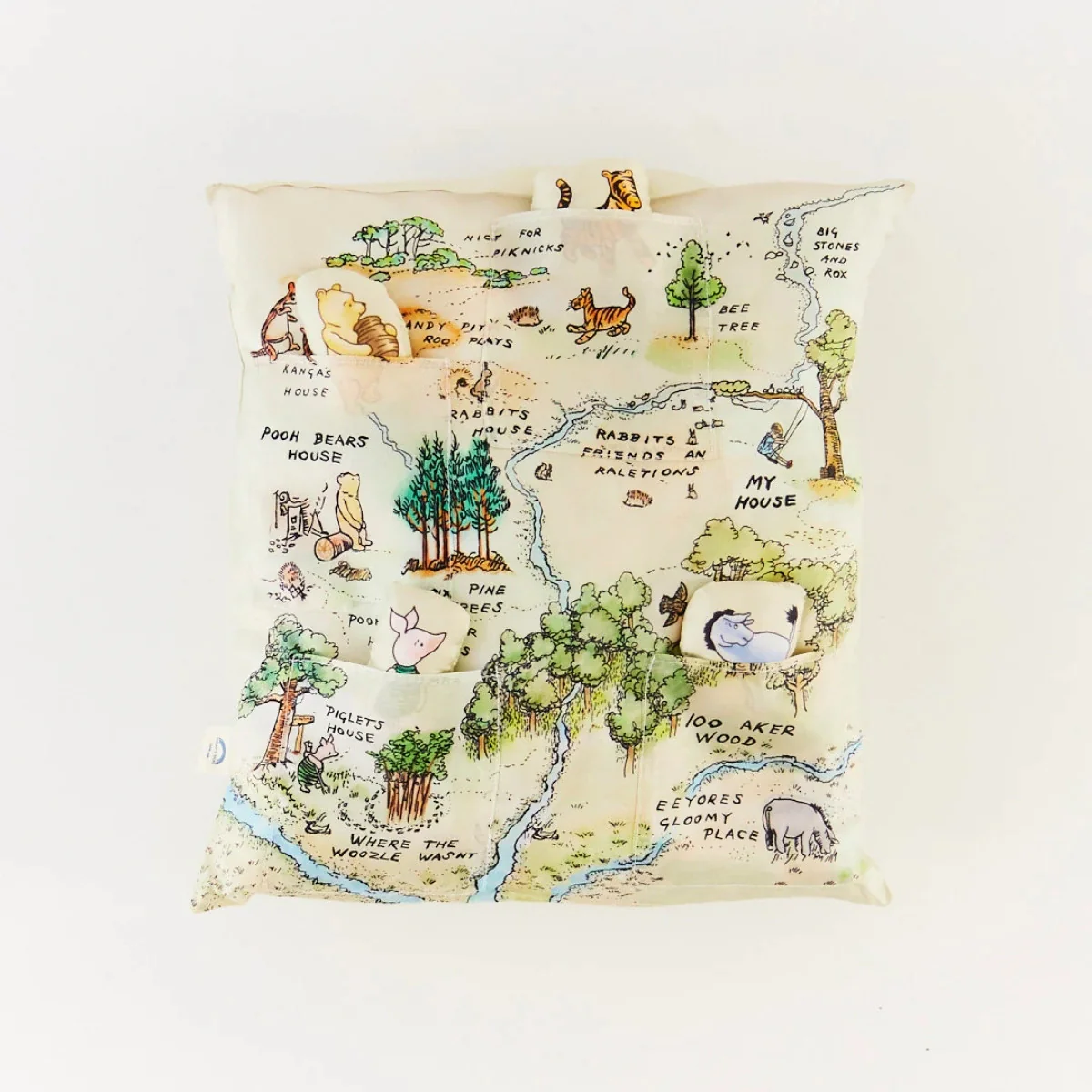 Sarah's Silks Winnie-the-Pooh Pillow - Image 7