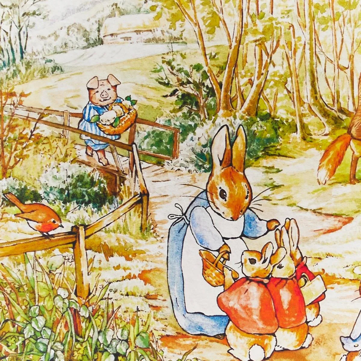 Sarah's Silks Playsilk - Seek & Find Beatrix Potter - Image 7