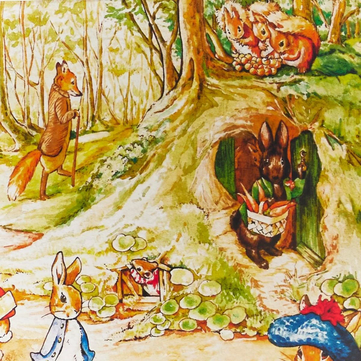 Sarah's Silks Playsilk - Seek & Find Beatrix Potter - Image 8