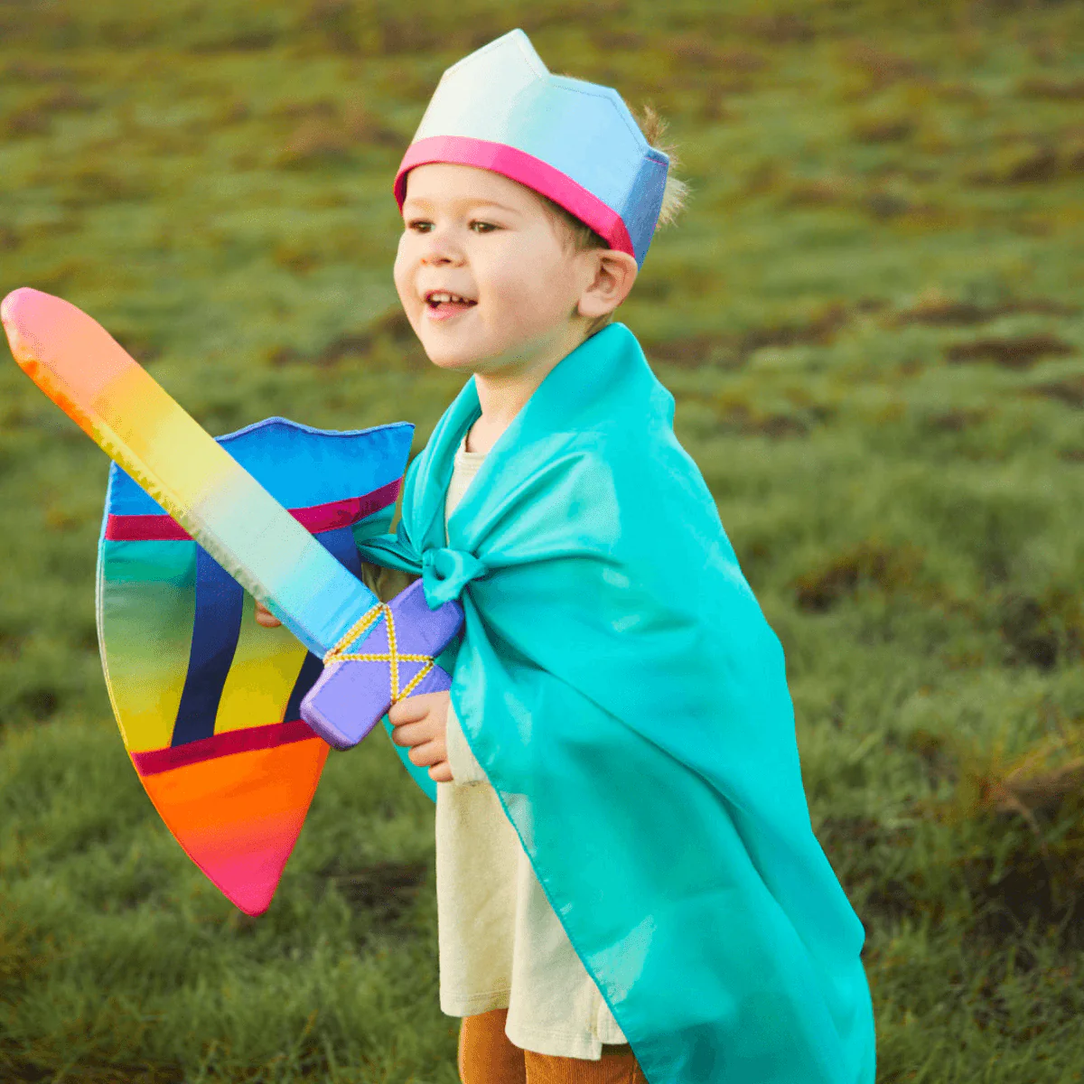 Sarah's Silks Shield - Rainbow - Image 2