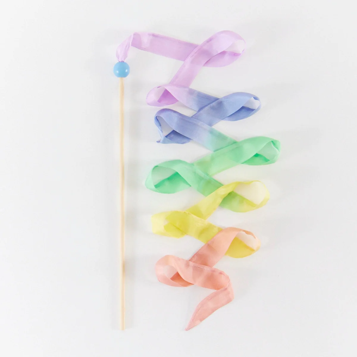 Sarah's Silks Streamer - Soft Rainbow
