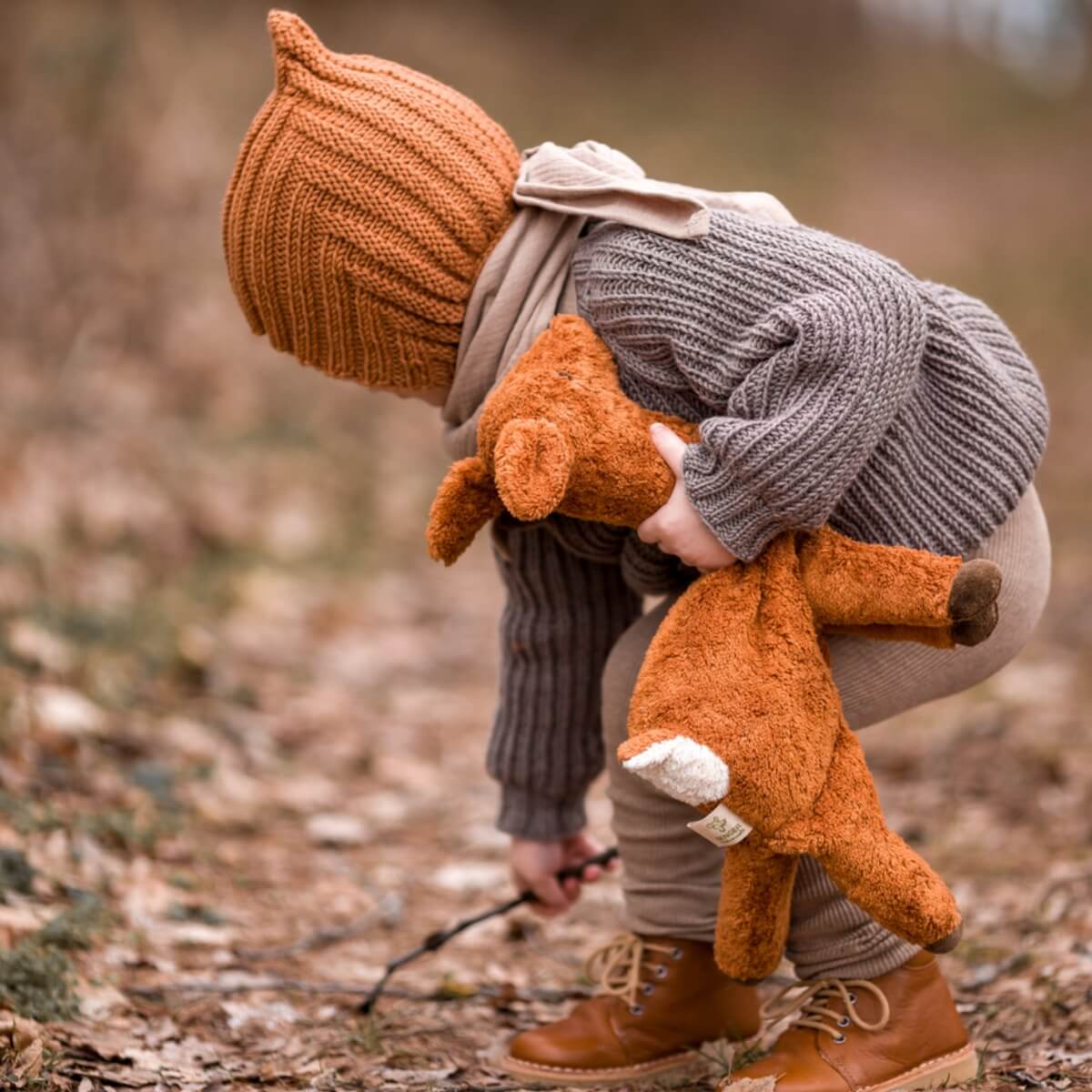 SENGER Cuddly Animal - Deer Small w removable Heat/Cool Pack - Image 9