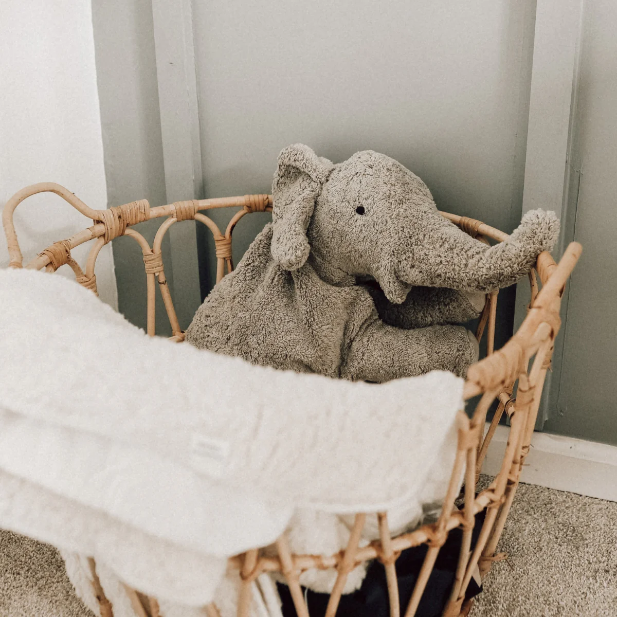 SENGER Cuddly Animal - Elephant Large Vegan w removable Heat/Cool Pack - Image 4