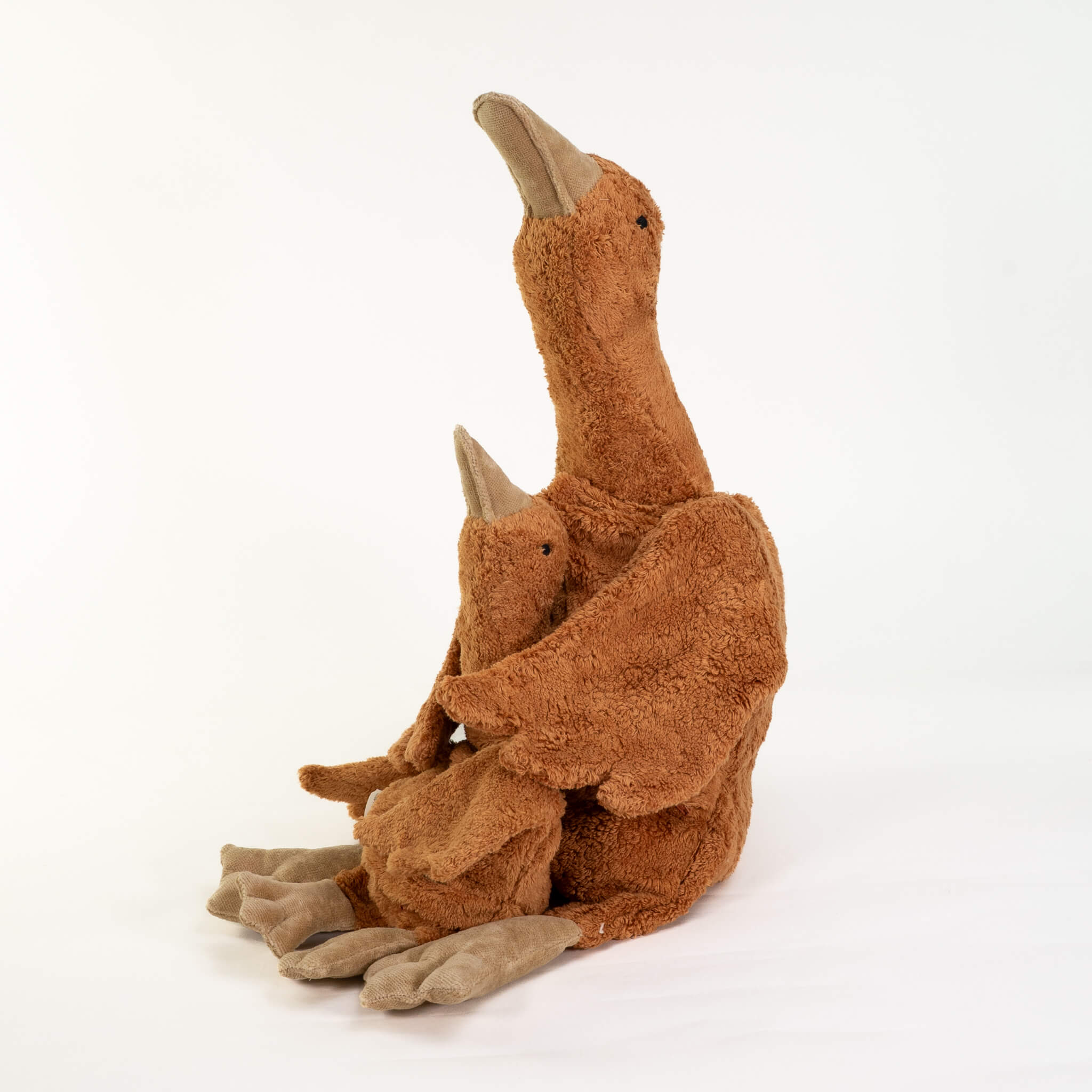 SENGER Cuddly Animal - Goose Large Rust w removable Heat/Cool Pack - Image 4