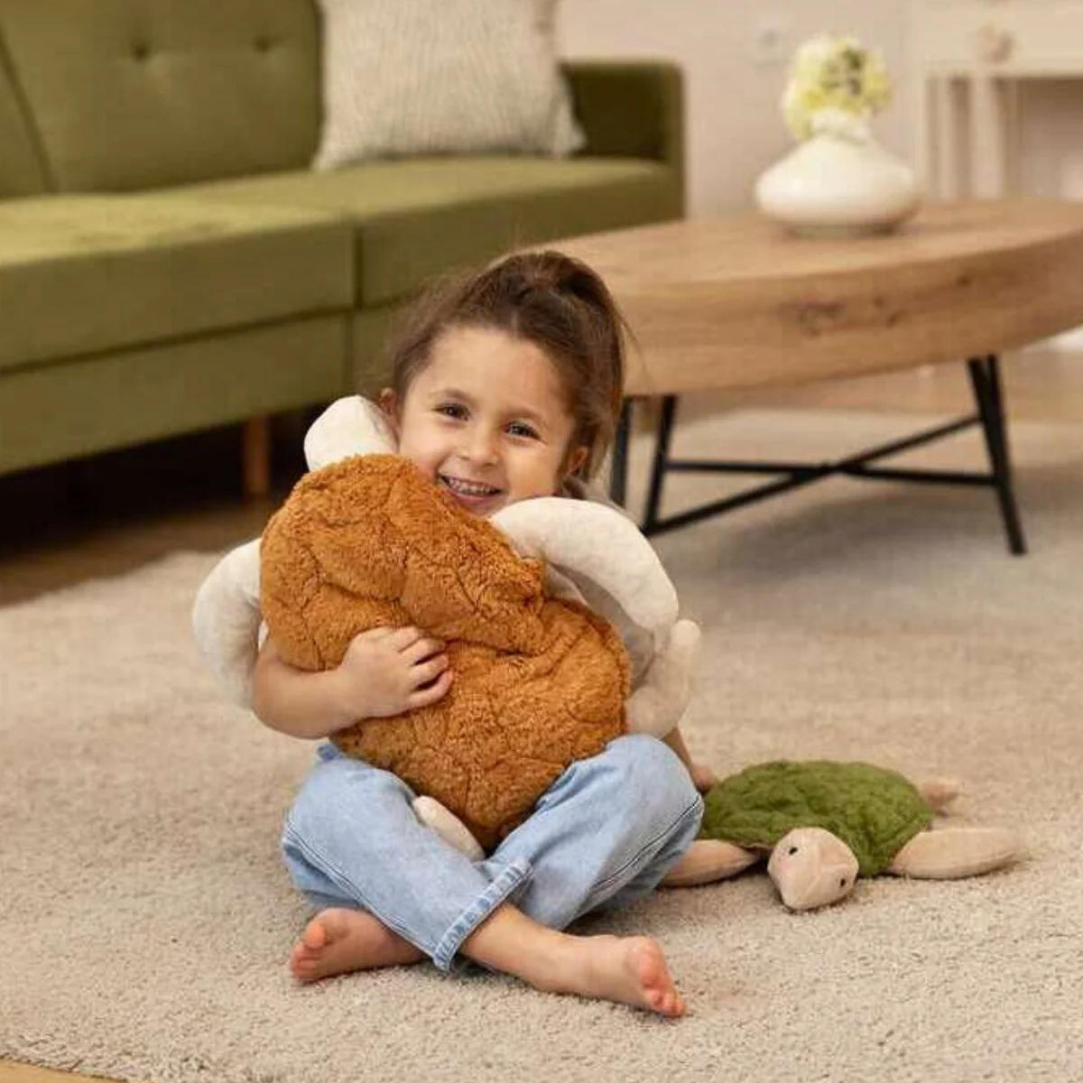 SENGER Cuddly Animal - Turtle Large Rust w removable Heat/Cool Pack - Image 8