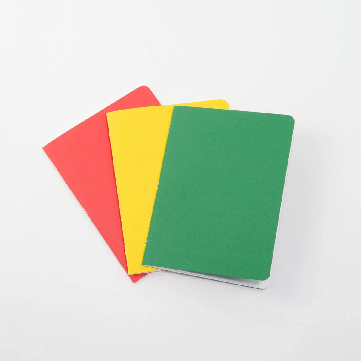 Small Journal Book Portrait 16x21cm, Pack of 3, mixed colours