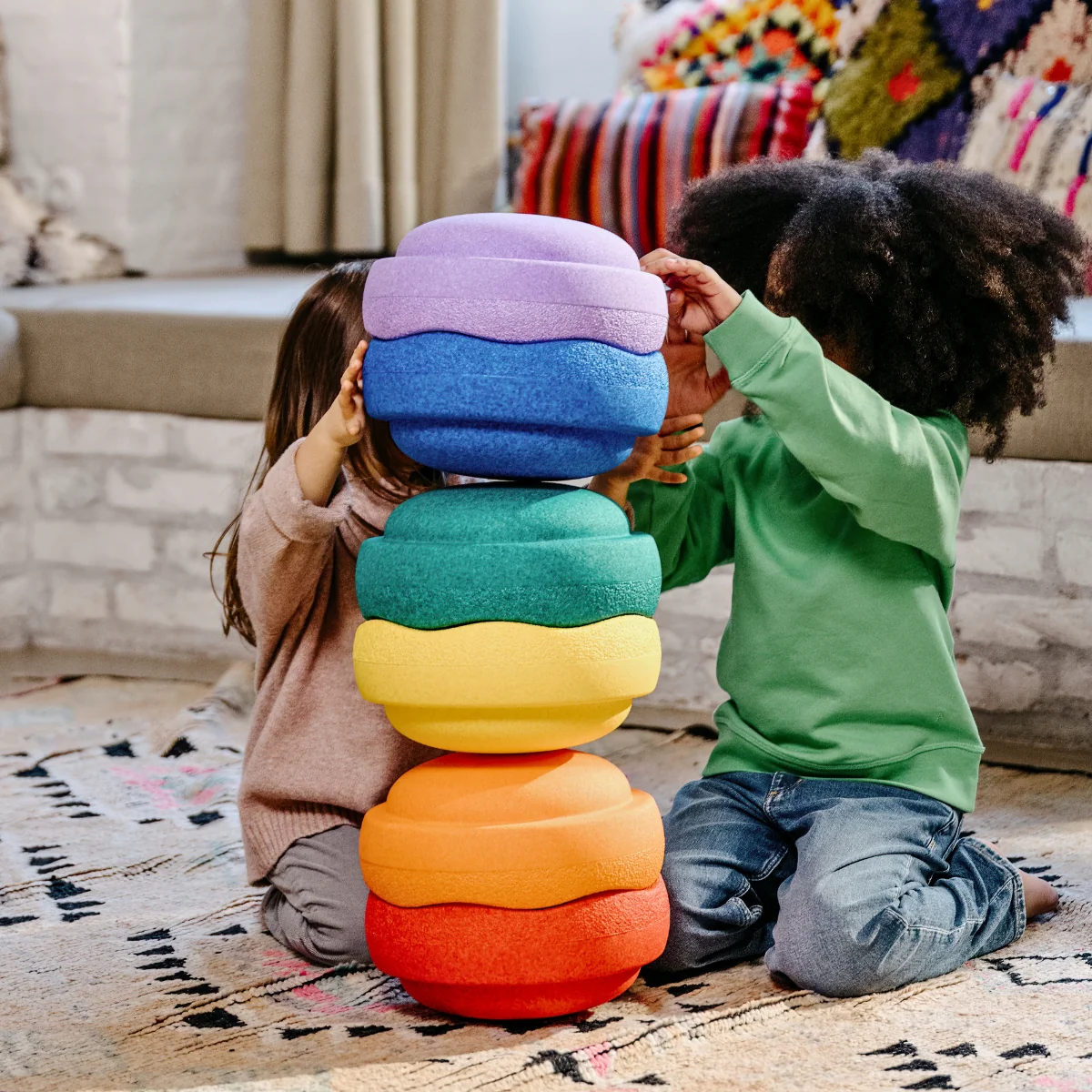 Stapelstein® EASTER PROMO Rainbow Classic Set + Mini Pond - LATE APRIL ARRIVAL - Image 3