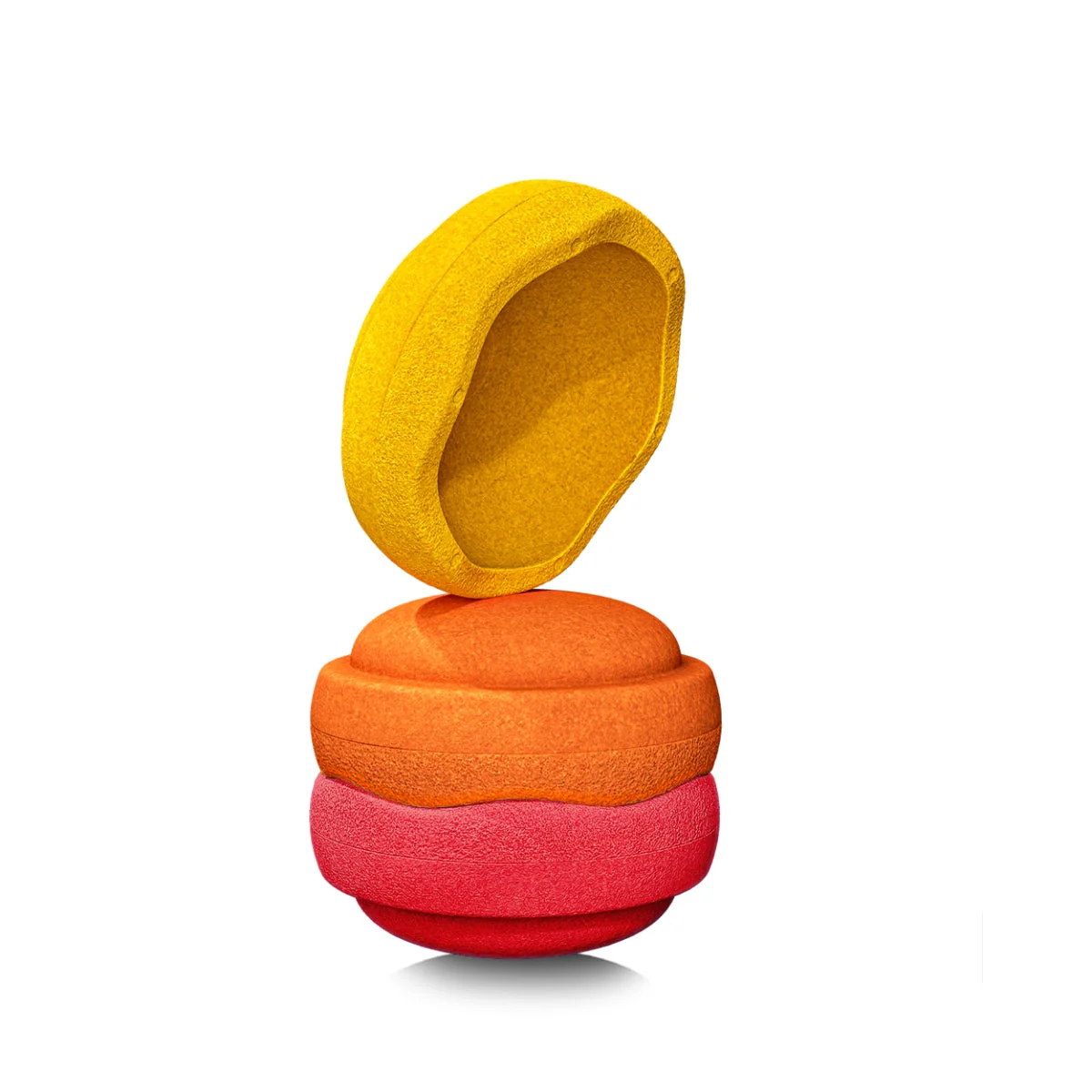 Stapelstein Balance Stepping Stones - Original, Set of 3, Warm Classic - Image 8