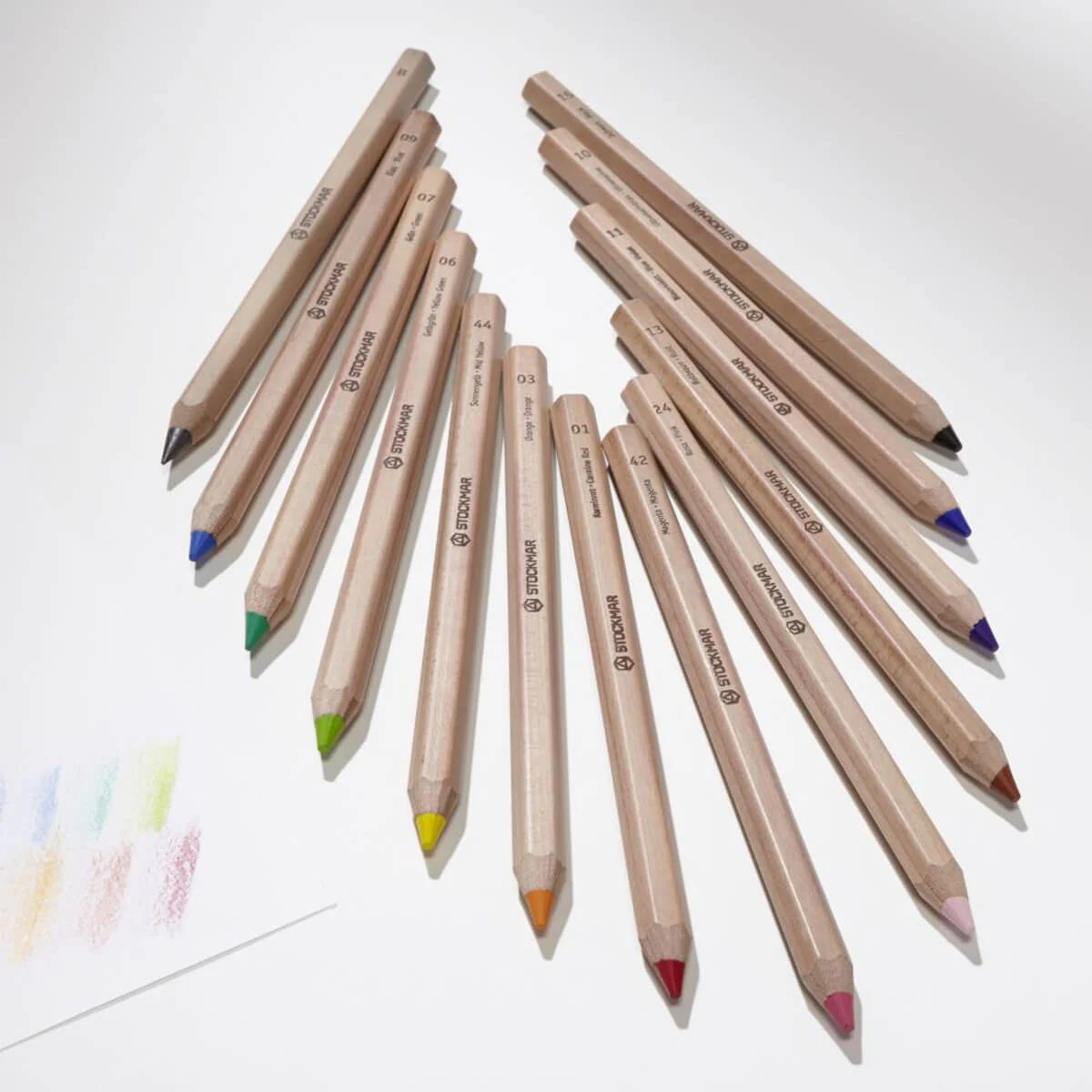 STOCKMAR Coloured Pencils Hexagonal in Tin 12+1 - Image 10