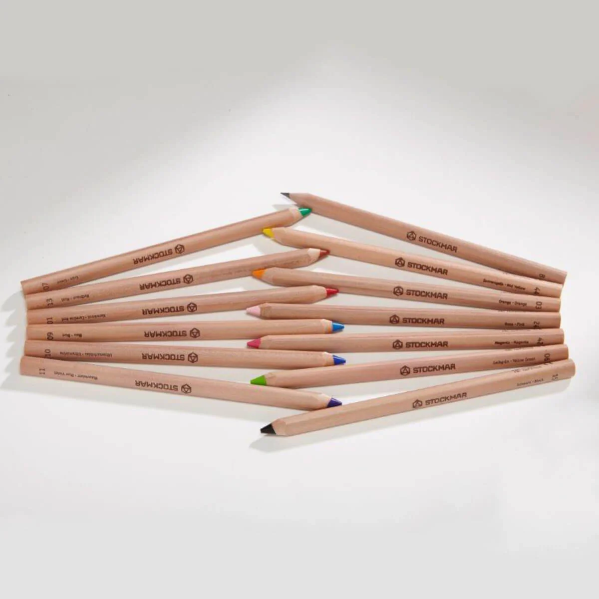 STOCKMAR Coloured Pencils Triangular in Tin 12+1 - Image 12