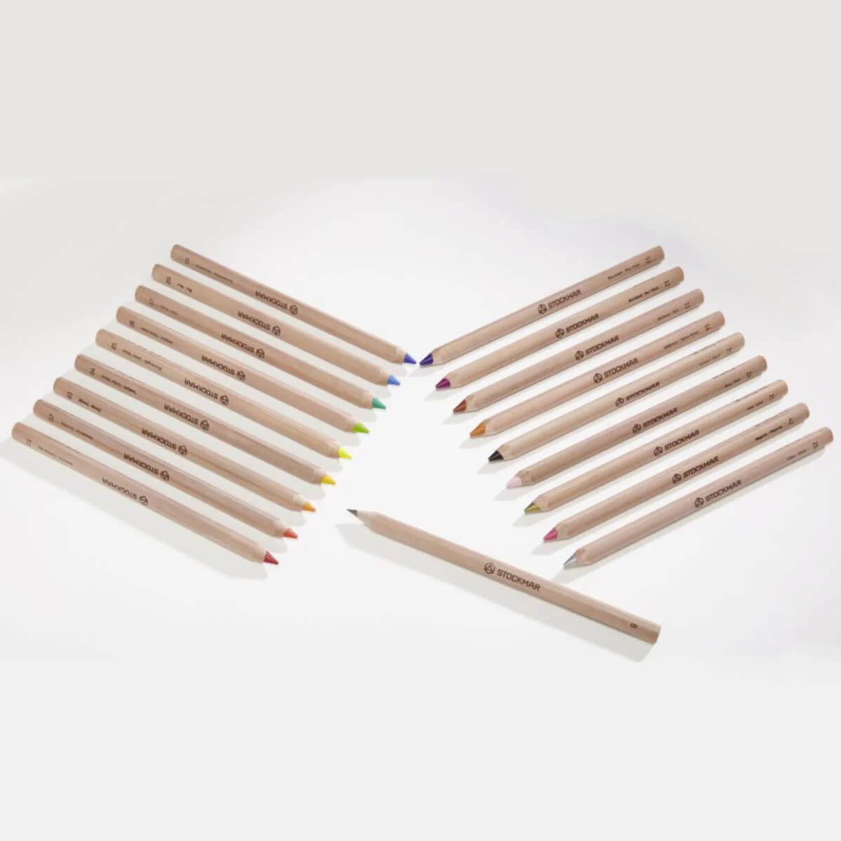 STOCKMAR Coloured Pencils Triangular in Tin 18+1 - Image 11