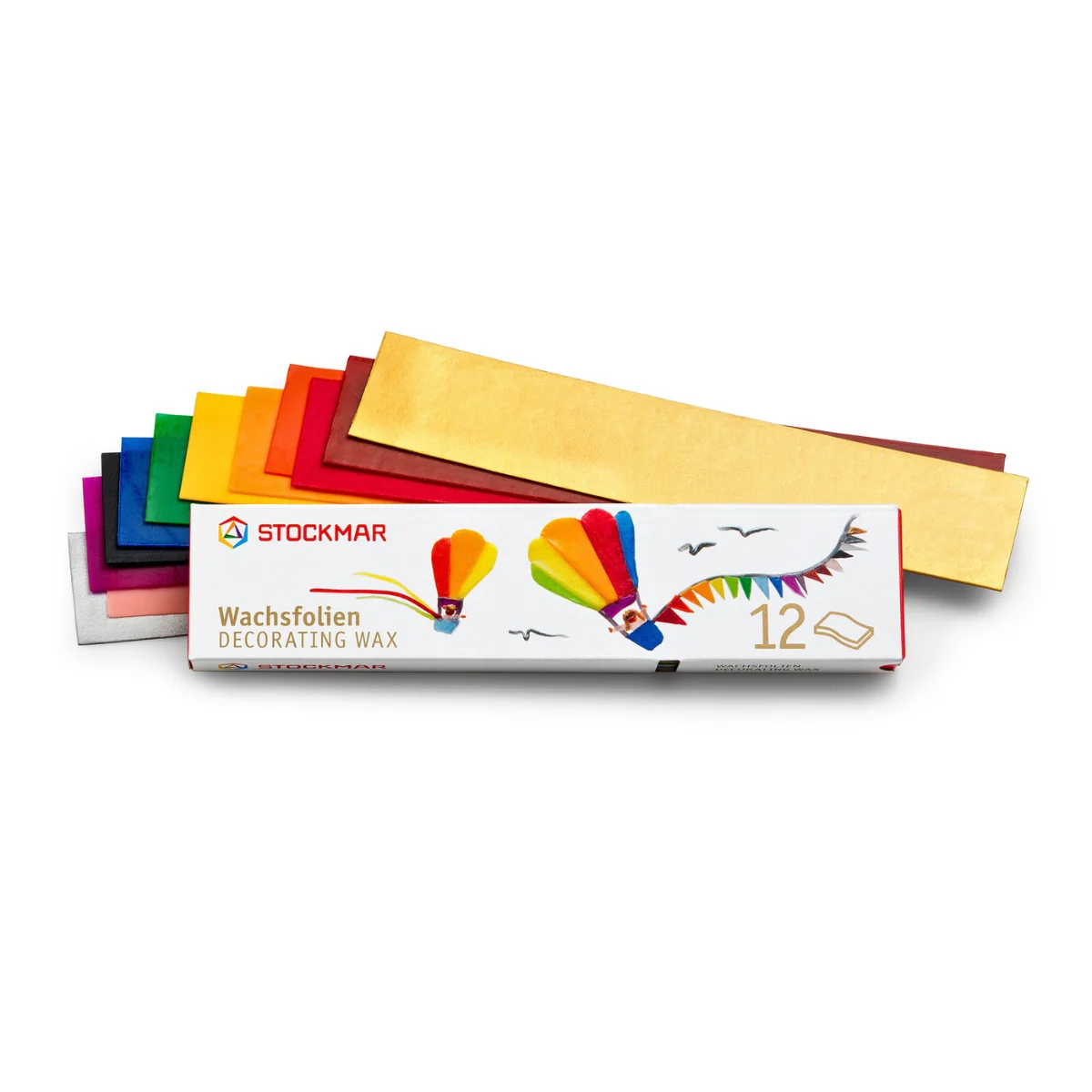 STOCKMAR Decorating Wax Sheets Assorted Colours