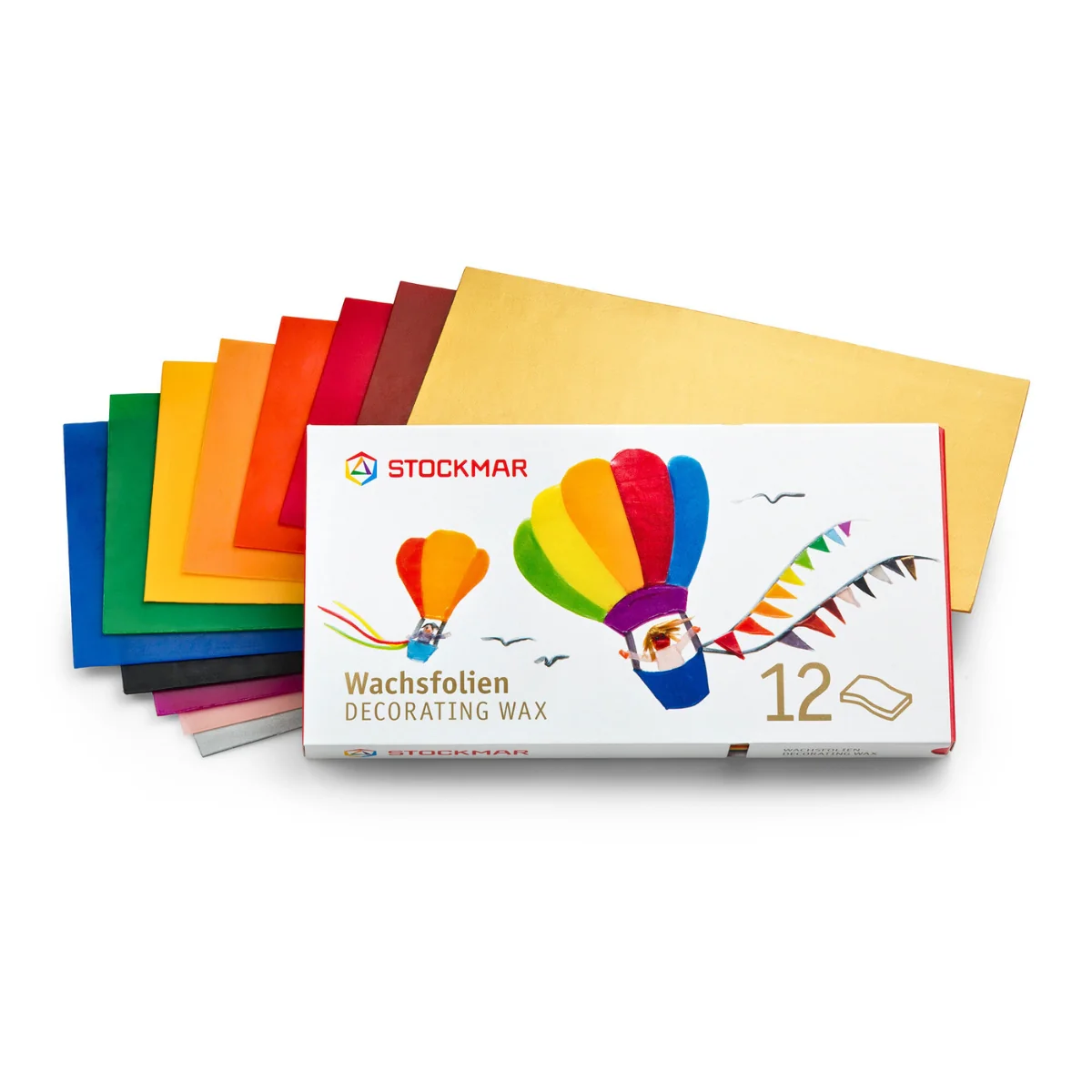 STOCKMAR Decorating Wax Sheets Assorted Colours - Image 2