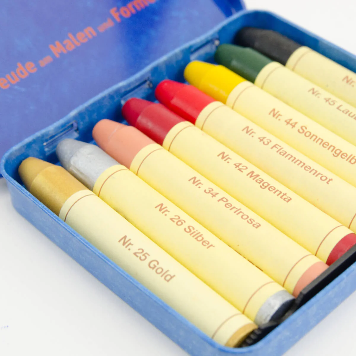 STOCKMAR Wax Stick Crayons - 8 Sticks in Tin, Supplementary Set 2 - Image 3