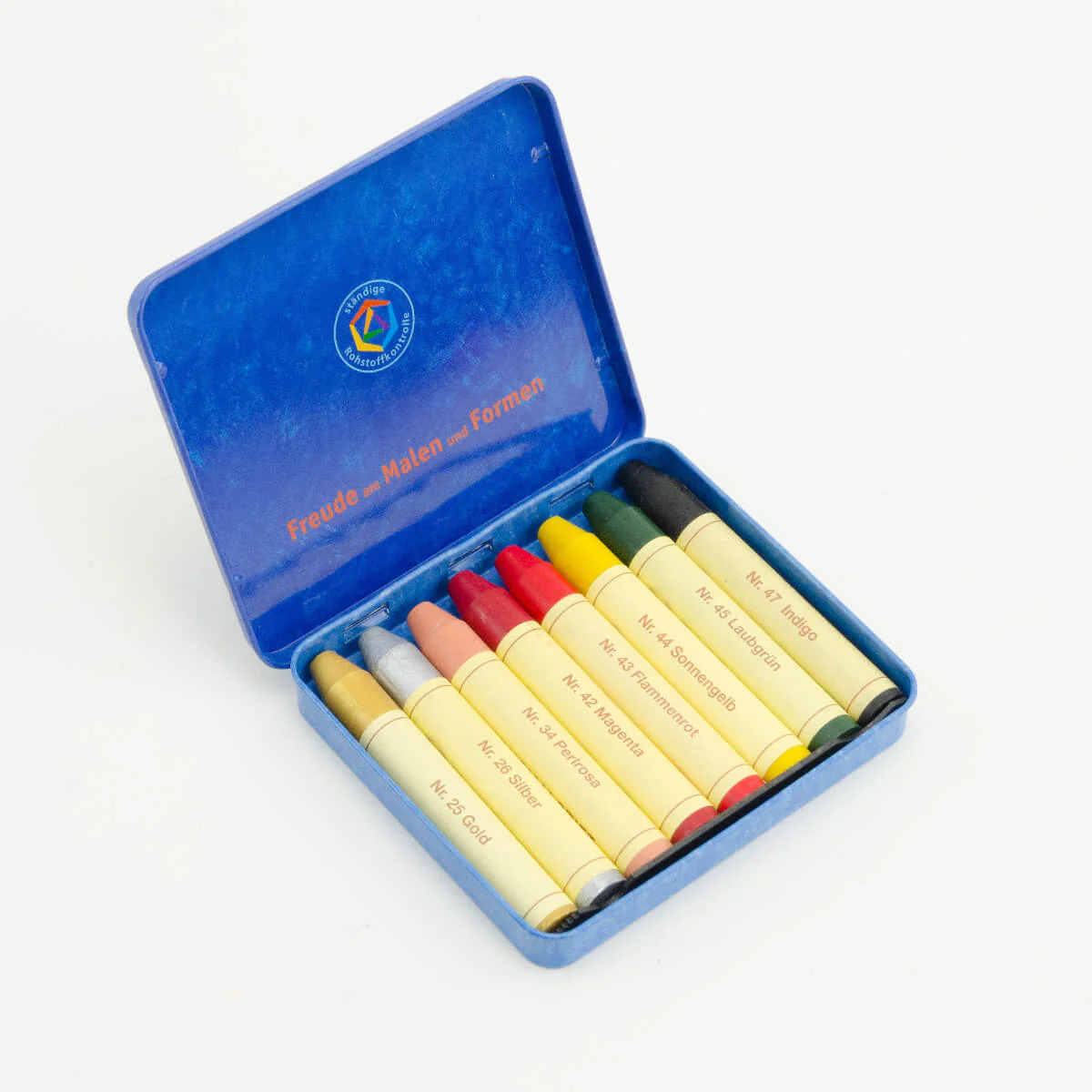 STOCKMAR Wax Stick Crayons - 8 Sticks in Tin, Supplementary Set 2 - Image 4