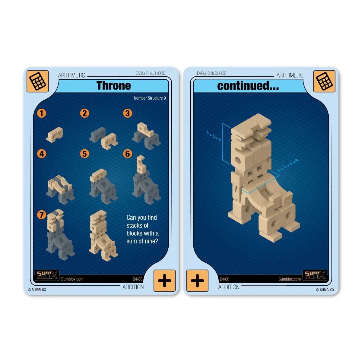 SumBlox Minis Starter Set 38 Blocks & 36 Activity Cards - Image 4