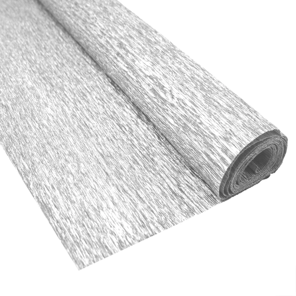 URSUS Crepe Paper - 1 Roll, Silver - Image 2
