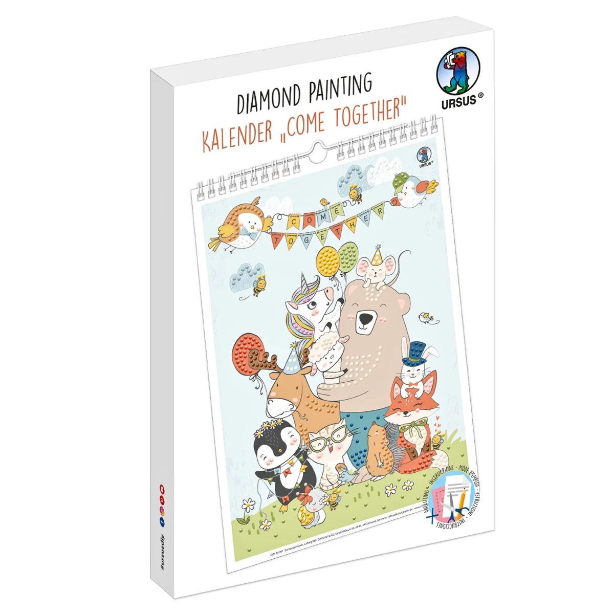 URSUS Diamond Painting Calendar Kit - Come Together