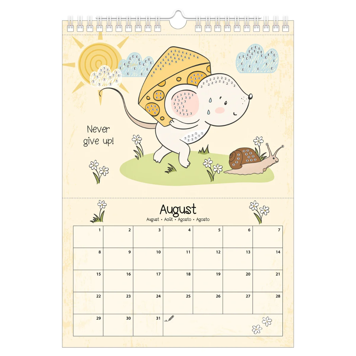 URSUS Diamond Painting Calendar Kit - Come Together - Image 13