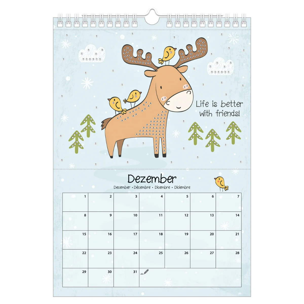 URSUS Diamond Painting Calendar Kit - Come Together - Image 17