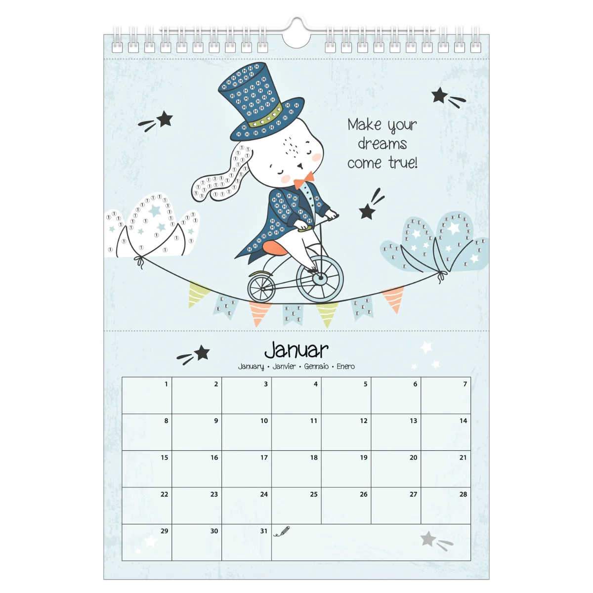 URSUS Diamond Painting Calendar Kit - Come Together - Image 6