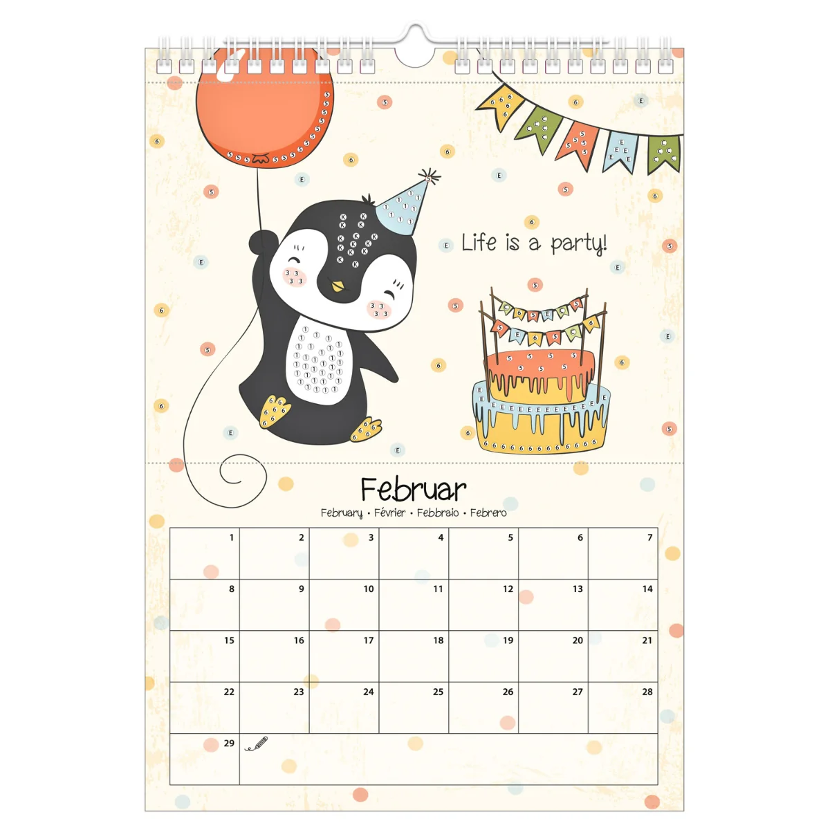 URSUS Diamond Painting Calendar Kit - Come Together - Image 7