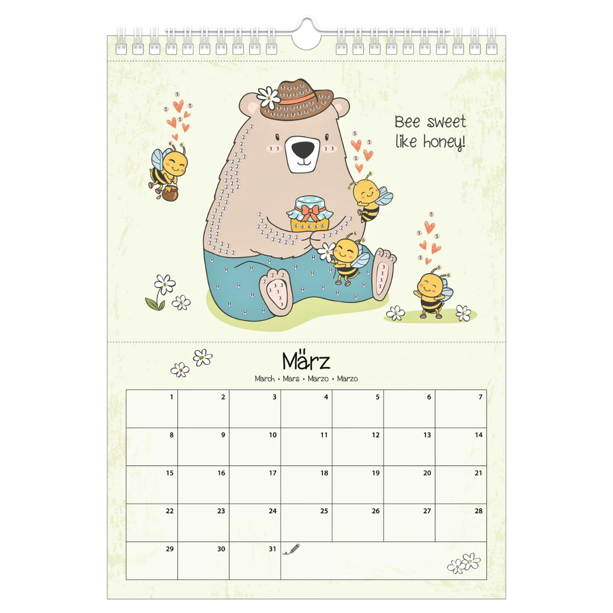 URSUS Diamond Painting Calendar Kit - Come Together - Image 8