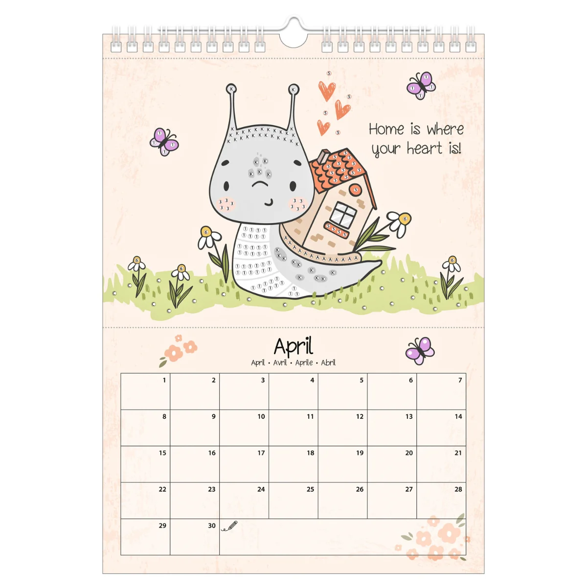 URSUS Diamond Painting Calendar Kit - Come Together - Image 9