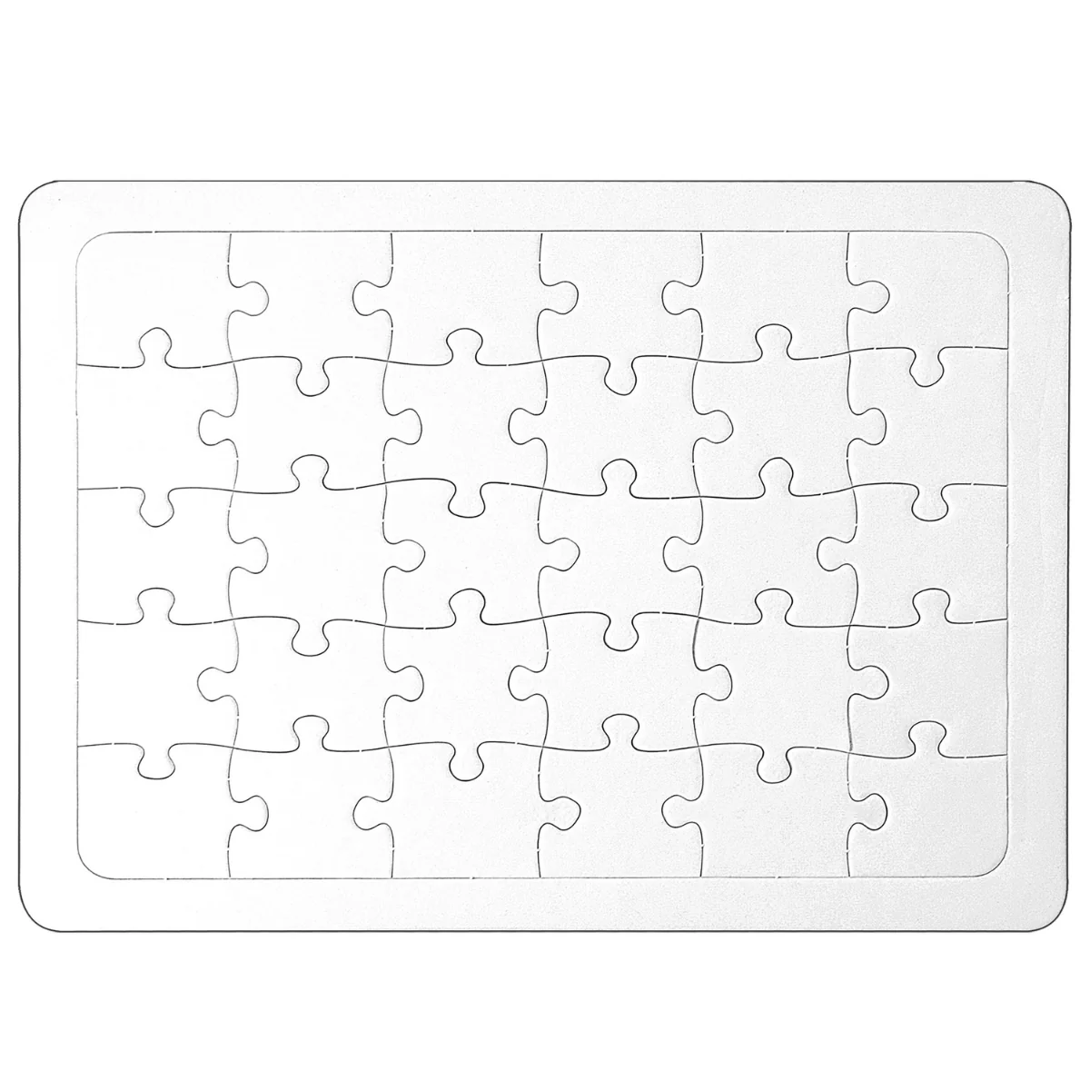 URSUS Create Your Own Jigsaw - 30 Pieces, A4 - Image 2