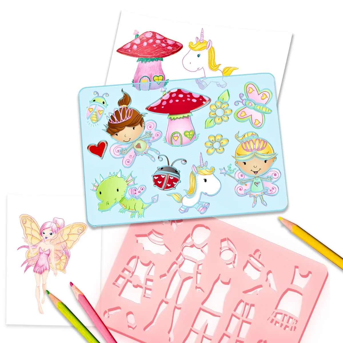 URSUS Painting Stencils - Set of 6 - Fairytale - Image 4