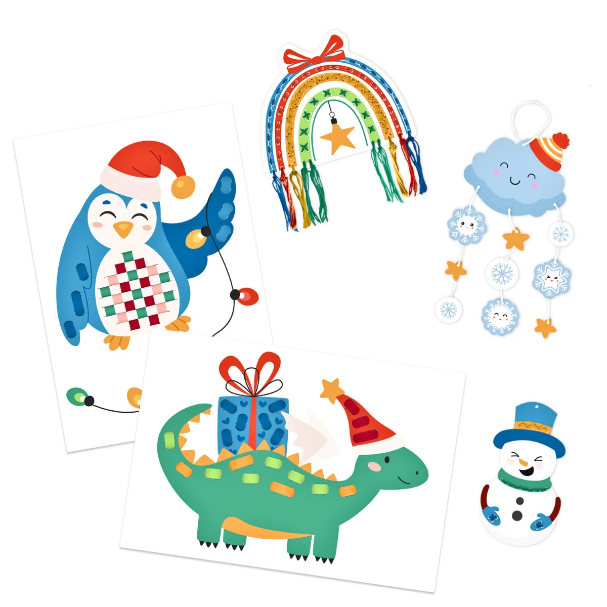 URSUS Paper Craft Pack - Set of 34 - Winter Holidays - Image 3