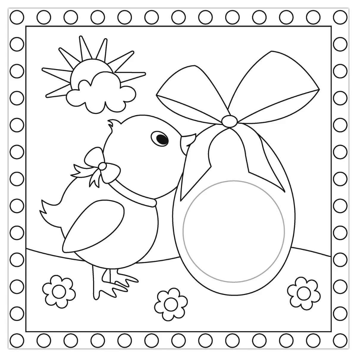 URSUS Colouring Pages with 3D Honeycomb Ball - 6 Sheets - Spring - Image 13