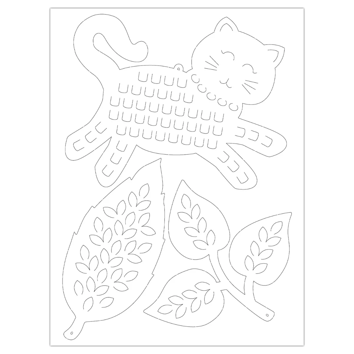 URSUS 3D Colouring Cutouts - Set of 6 - Fantasy - Image 9