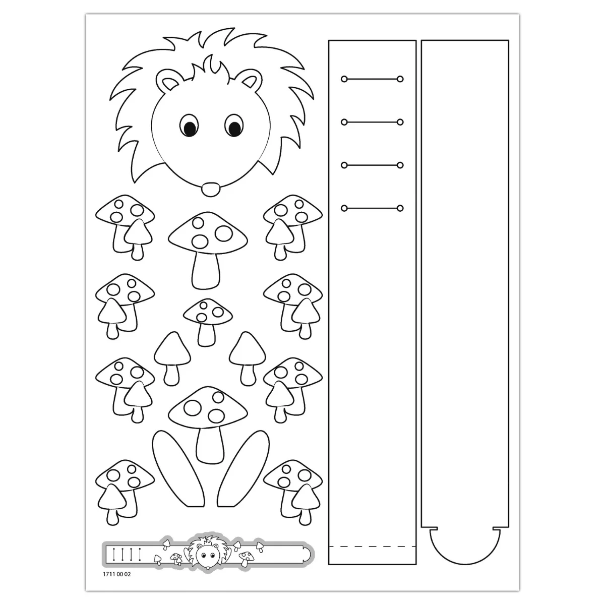 URSUS Paper Crown Kit - Set of 8 - Autumn - Image 6