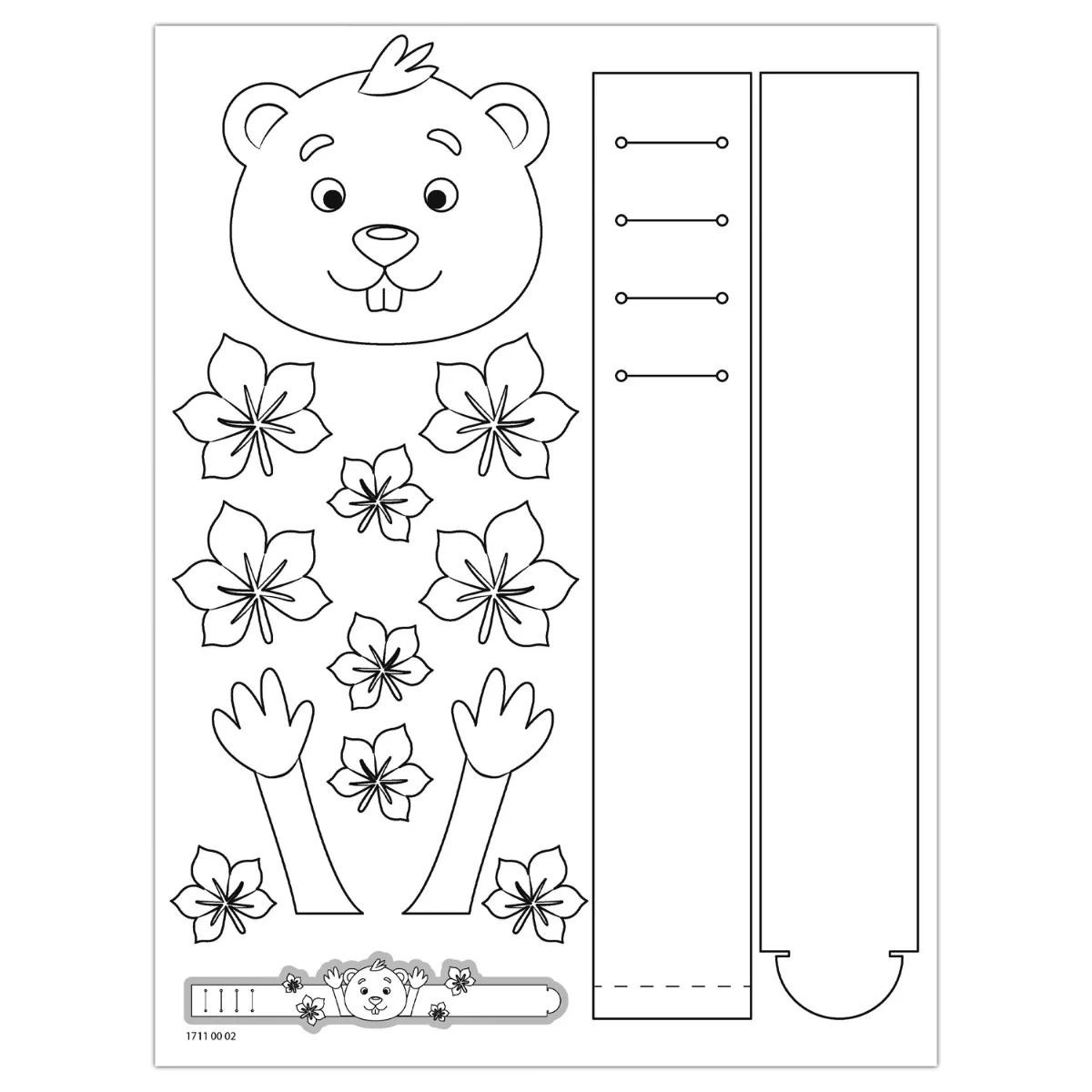 URSUS Paper Crown Kit - Set of 8 - Autumn - Image 7