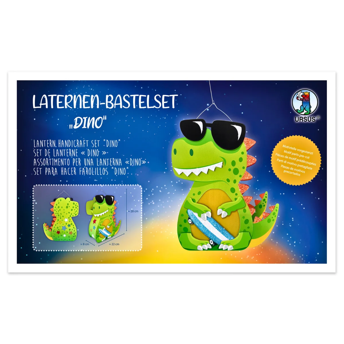 URSUS Paper Lantern Kit - Dino - Image 5
