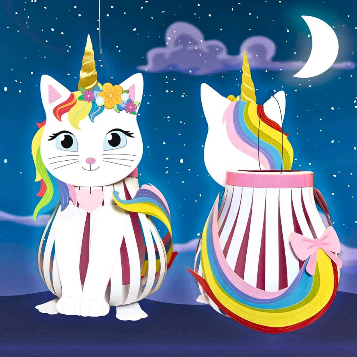 URSUS Paper Lantern Kit - Kitty Unicorn - Image 2