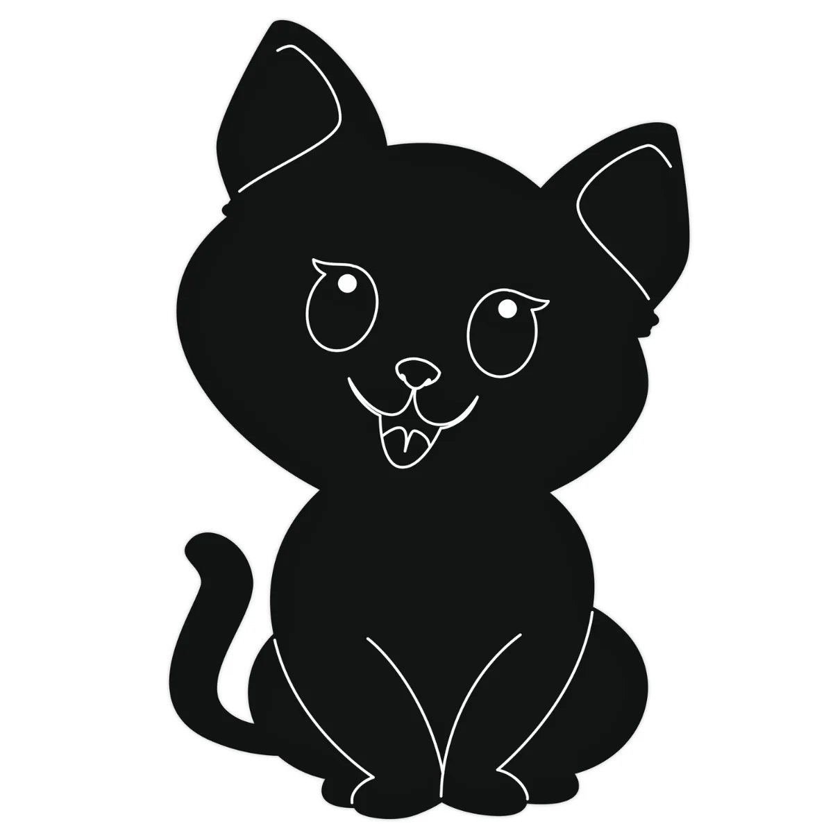 URSUS Scratch Colouring Set of 6 with Sticker Eyes - Animals - Image 5