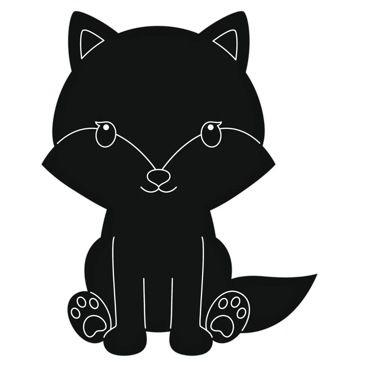 URSUS Scratch Colouring Set of 6 with Sticker Eyes - Animals - Image 6