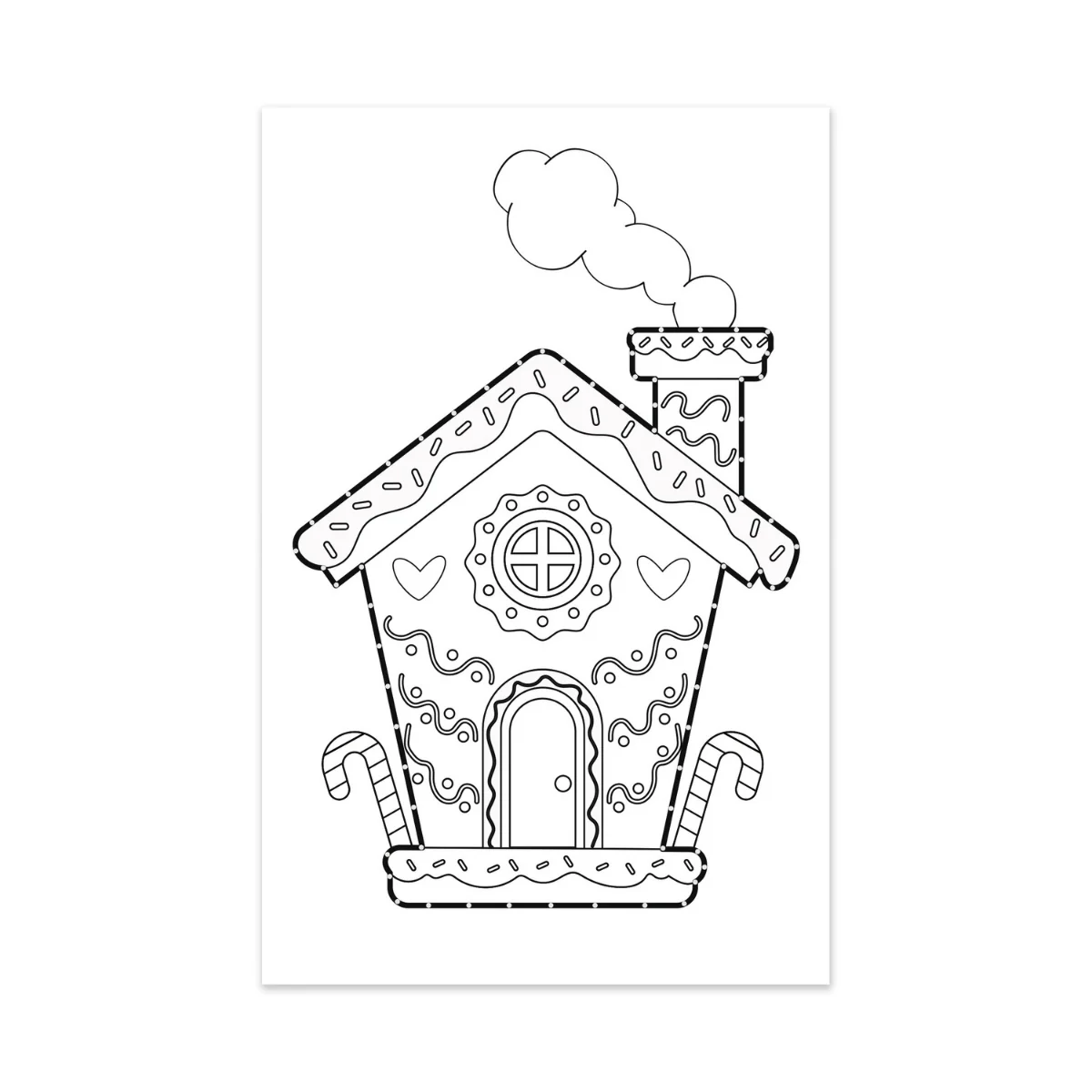 URSUS Sewing Card Templates - Set of 10 - Winter - Image 10