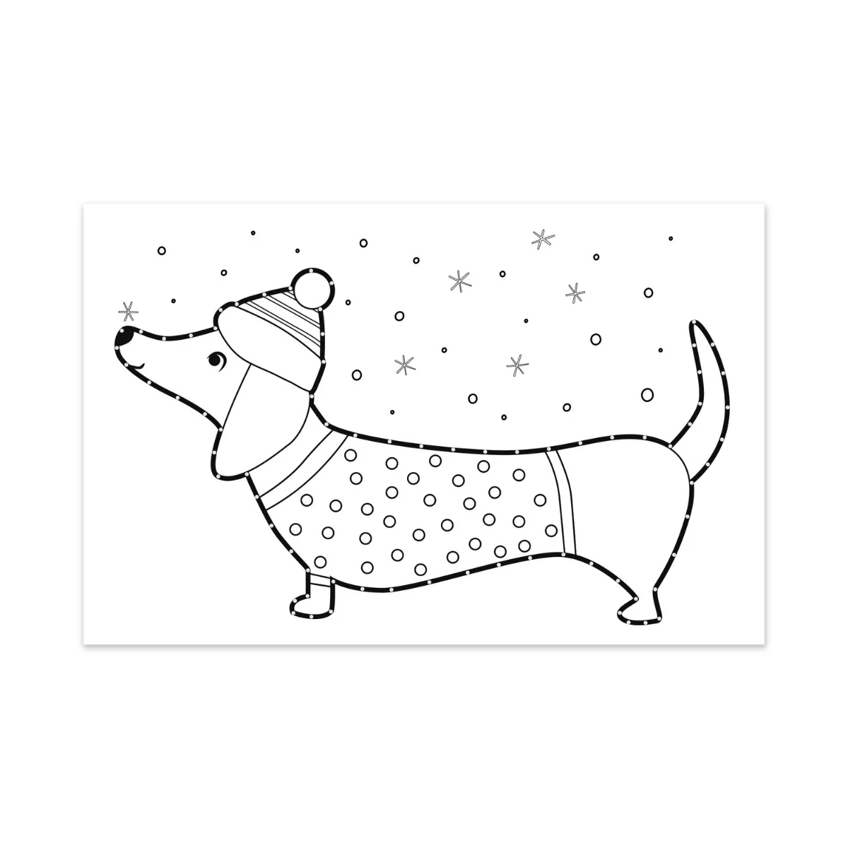 URSUS Sewing Card Templates - Set of 10 - Winter - Image 12