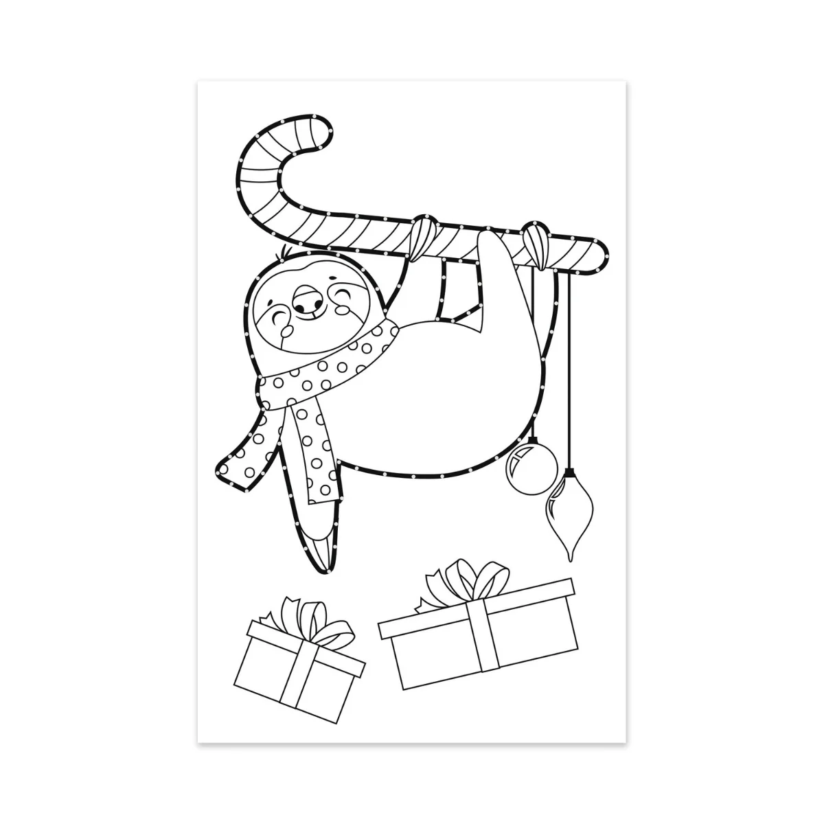 URSUS Sewing Card Templates - Set of 10 - Winter - Image 6