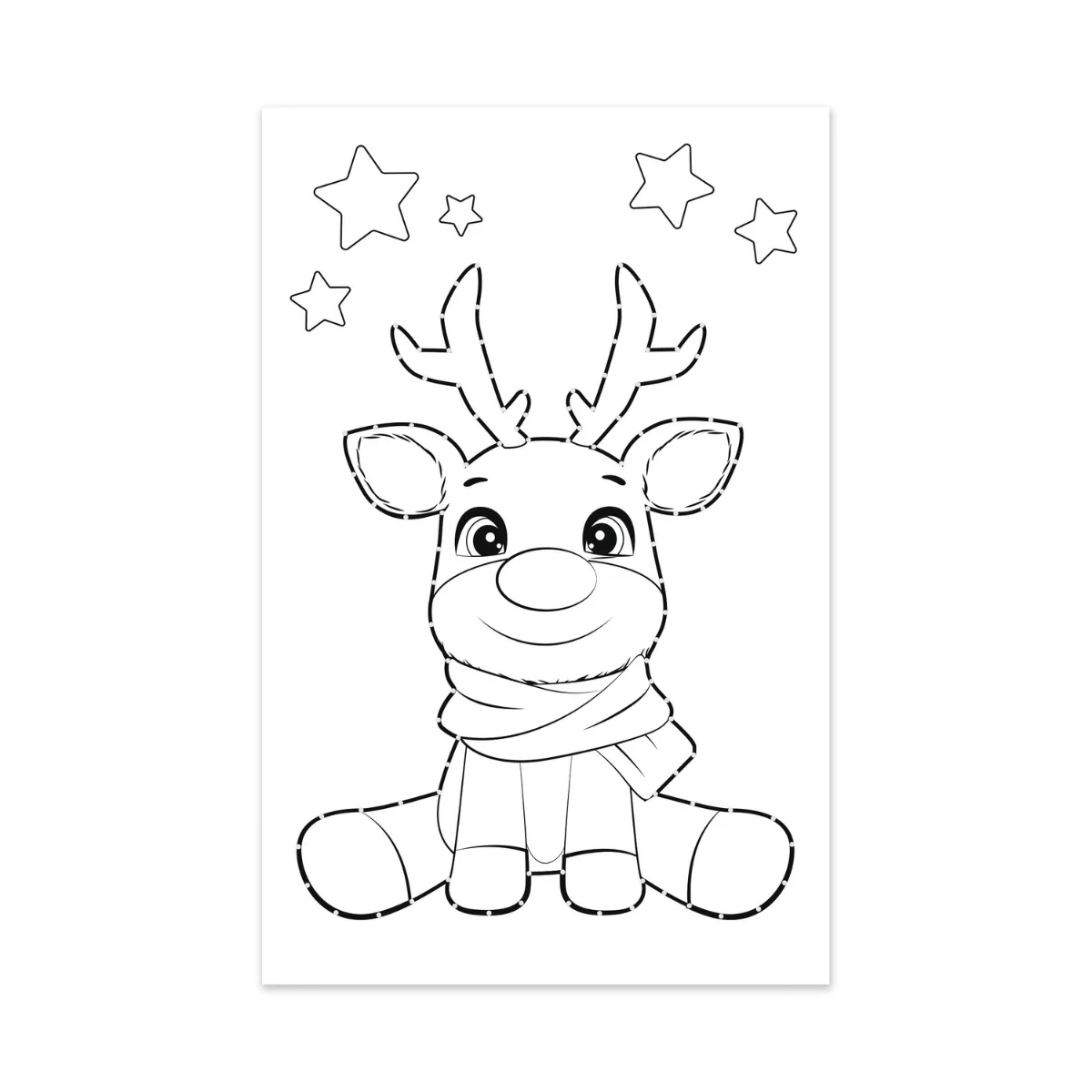 URSUS Sewing Card Templates - Set of 10 - Winter - Image 7